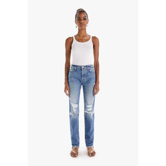 MOTHER Denim - NWT Mother Denim Trickster Skimp Fray Jeans Size 29